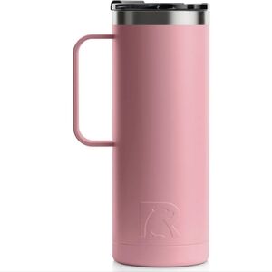 Rtic Tumbler with Handle, Dusty Rose, 20oz